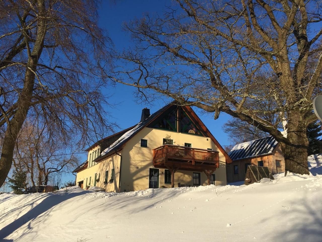 Ferienwohnung Laempelberg Klingenthal Zewnętrze zdjęcie